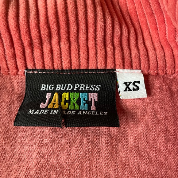 Big Bud Press Corduroy Sailor Jacket / XS - Picture 9 of 14